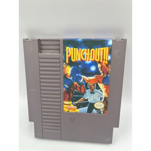 Punch-Out (Nintendo Entertainment System, 1990) NES Tested - Picture 1 of 6